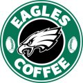 Philadelphia Eagles starbucks coffee logo Sticker Heat Transfer