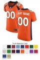 Denver Broncos Custom Letter and Number Kits For Orange Jersey Material Twill