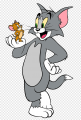 Tom and Jerry Logo 10 Sticker Heat Transfer