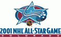 NHL All-Star Game 2000-2001 Logo Sticker Heat Transfer