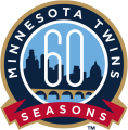 Minnesota Twins 2020 Anniversary Logo Sticker Heat Transfer