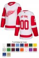 Detroit Red Wings Custom Letter and Number Kits for Away Jersey Material Twill