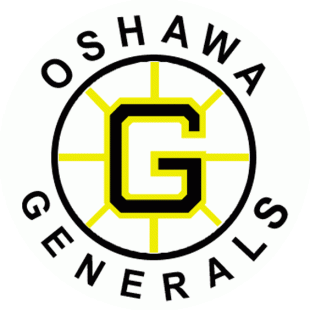 Oshawa Generals 1965 66-1966 67 Primary Logo decal sticker