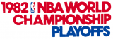 NBA Playoffs 1981-1982 Logo Sticker Heat Transfer