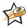 Chicago Blackhawks Hockey Goal Star logo Sticker Heat Transfer