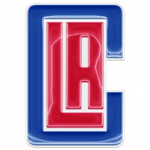 Los Angeles Clippers Crystal Logo decal sticker