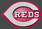 Cincinnati Reds Plastic Effect Logo Sticker Heat Transfer