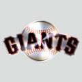 San Francisco Giants Stainless steel logo Sticker Heat Transfer