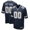 Dallas Cowboys Custom Letter and Number Kits For Navy Jersey 02 Material Vinyl