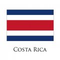 Costa Rica flag logo