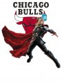 Chicago Bulls Thor Logo decal sticker