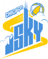 Chicago Sky 2006-2018 Primary Logo decal sticker