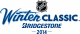 NHL Winter Classic 2013-2014 Wordmark 02 Logo Sticker Heat Transfer