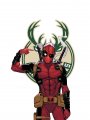 Milwaukee Bucks Deadpool Logo Sticker Heat Transfer