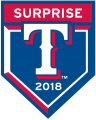 Texas Rangers 2018 Event Logo decal sticker