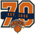 New York Knicks 2016-2017 Anniversary Logo Sticker Heat Transfer