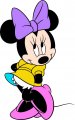 Minnie Mouse Logo 06 Sticker Heat Transfer