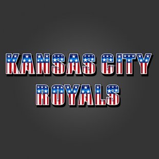Kansas City Royals American Captain Logo Sticker Heat Transfer