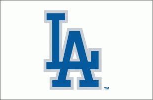 Los Angeles Dodgers 1999 Batting Practice Logo Sticker Heat Transfer