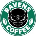 Baltimore Ravens starbucks coffee logo Sticker Heat Transfer