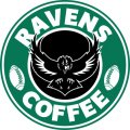 Baltimore Ravens starbucks coffee logo decal sticker