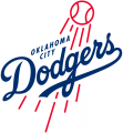 Oklahoma City Dodgers 2015-Pres Alternate Logo 2 Sticker Heat Transfer