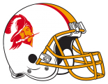 Tampa Bay Buccaneers 1976-1996 Helmet Logo Sticker Heat Transfer