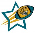 Jacksonville Jaguars Football Goal Star logo decal sticker