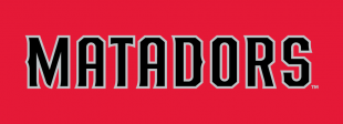 Cal State Northridge Matadors 2014-Pres Wordmark Logo 06 decal sticker