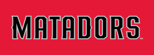 Cal State Northridge Matadors 2014-Pres Wordmark Logo 06 Sticker Heat Transfer