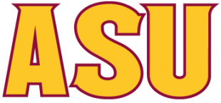 Arizona State Sun Devils 2011-Pres Wordmark Logo 08 decal sticker