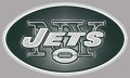 New York Jets Plastic Effect Logo Sticker Heat Transfer