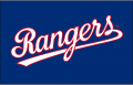 Texas Rangers 2005-2008 Batting Practice Logo Sticker Heat Transfer