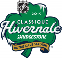 NHL Winter Classic 2018-2019 Alt. Language Logo decal sticker