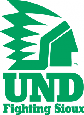 North Dakota Fighting Hawks 1976-1999 Alternate Logo 01 decal sticker