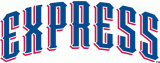 Round Rock Express 2011-2018 Wordmark Logo Sticker Heat Transfer