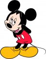 Mickey Mouse Logo 27 Sticker Heat Transfer