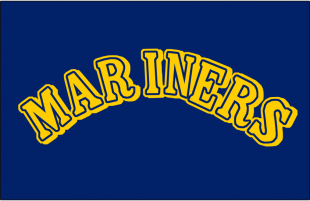 Seattle Mariners 1989-1992 Batting Practice Logo decal sticker