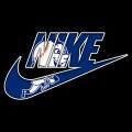 New York Mets Nike logo decal sticker