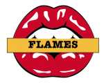 Calgary Flames Lips Logo decal sticker