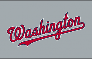 Washington Nationals 2009-Pres Jersey Logo Sticker Heat Transfer