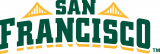 San Francisco Dons 2012-Pres Wordmark Logo 02 Sticker Heat Transfer