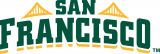 San Francisco Dons 2012-Pres Wordmark Logo 02 decal sticker