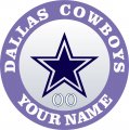 Dallas Cowboys Customized Logo Sticker Heat Transfer