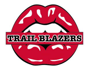 Portland Trail Blazers Lips Logo Sticker Heat Transfer