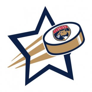 Florida Panthers Hockey Goal Star logo Sticker Heat Transfer