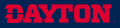 Dayton Flyers 2014-Pres Wordmark Logo 07 Sticker Heat Transfer