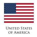 United States of America flag logo Sticker Heat Transfer