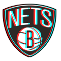 Phantom Brooklyn Nets logo Sticker Heat Transfer