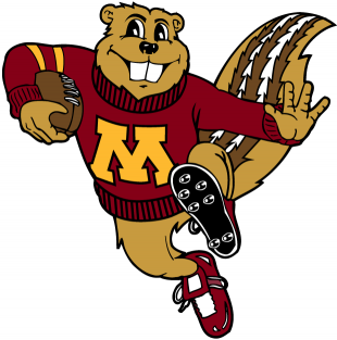 Minnesota Golden Gophers 1986-Pres Mascot Logo 03 decal sticker